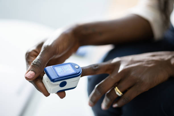 African Hand Pulse Heart Rate And Oximeter